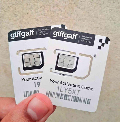 Premium 100% Functional Giffgaff UK SIM for Pakistan with Full Signal Coverage, OTP Support